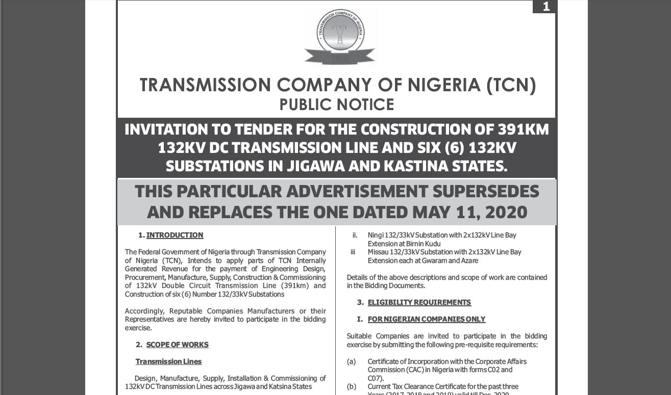Transmission Company of Nigeria